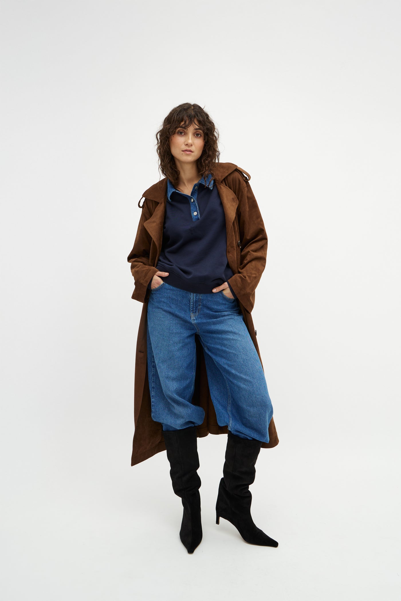 Global Funk - Jakke - Dark Brown - Anaya