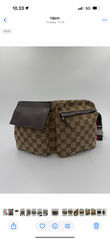 Gucci - GG Canvas - Web Sherry Line belt bag - Secondhand