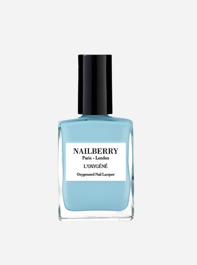 Pastel blå neglelak - Charleston - Nailberry sss