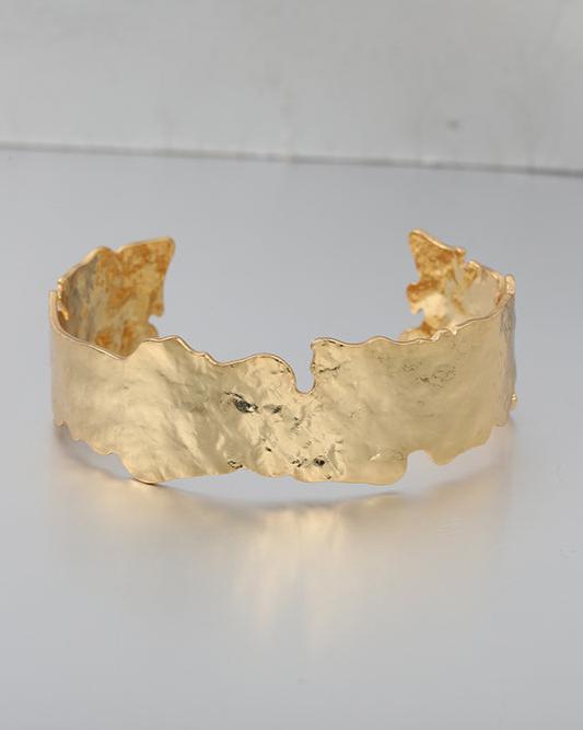 Andcopenhagen - Andy Bangle Bracelet - 18 carat gold plated brass