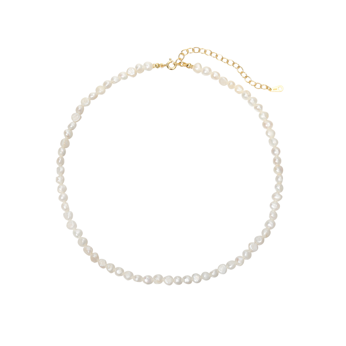 Andcopenhagen - Timeless Pearl Necklace - Gold Plated