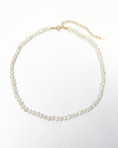 Andcopenhagen - Timeless Pearl Necklace - Gold Plated