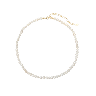 Andcopenhagen - Timeless Pearl Necklace - Gold Plated