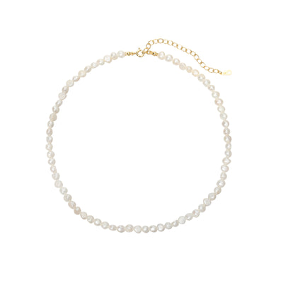 Andcopenhagen - Timeless Pearl Necklace - Gold Plated