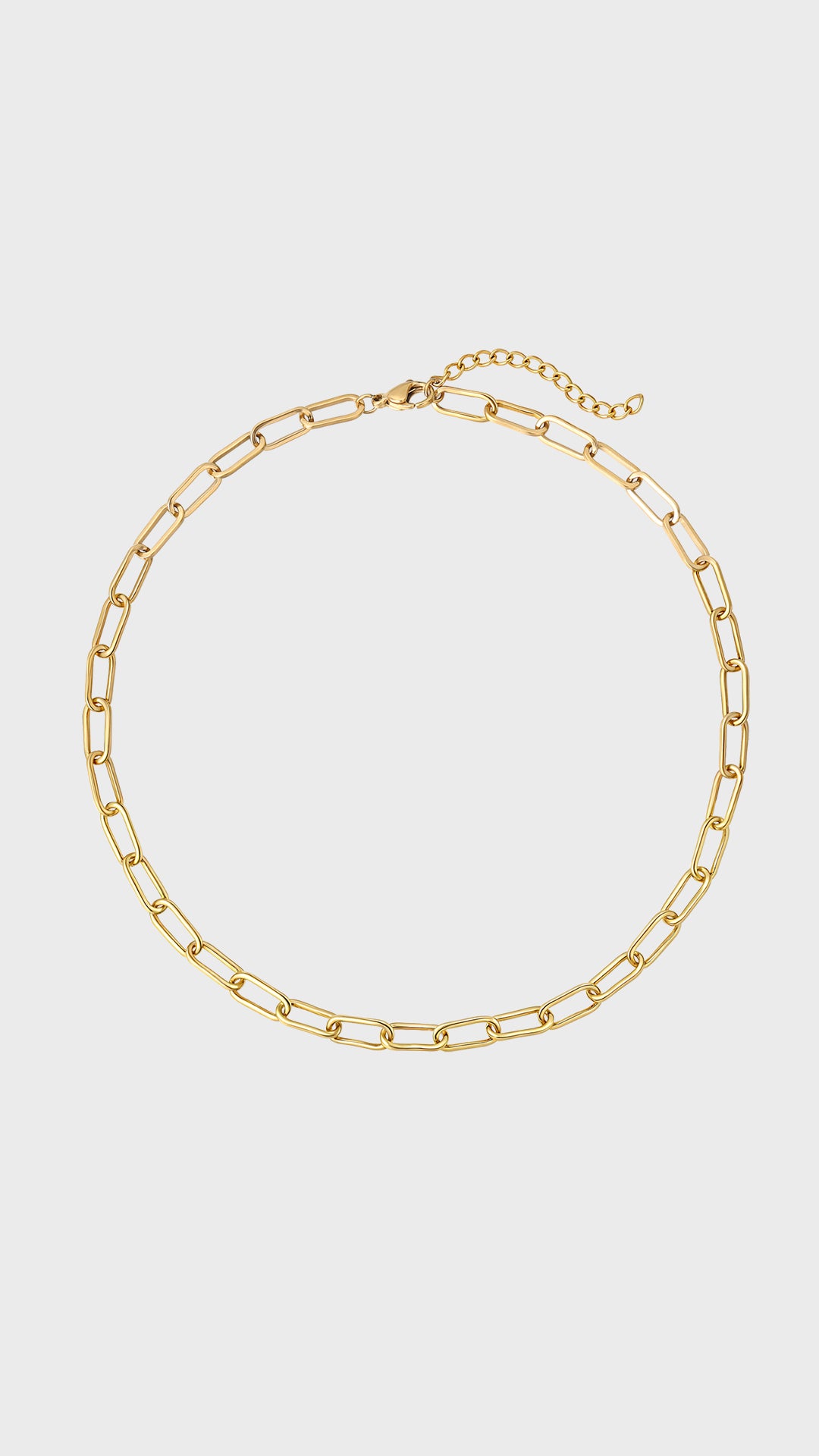 Andcopenhagen - Necklace - 18 carat gold plated brass - Chunky Chain