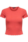 Only - Top - Flame scarlet - Emma
