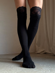 Andcopenhagen - High stockings - Black - Fauer