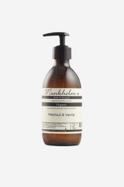 Organic bodyoil - Patchouli & Vanille - 250 ml - Munkholm sss - Stilkompagniet.dk