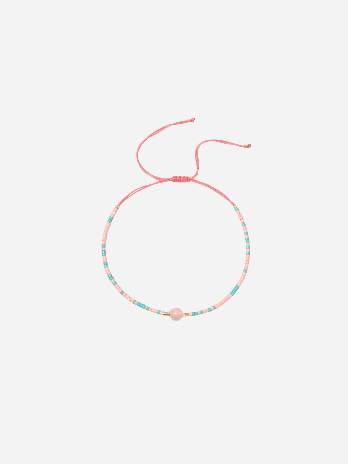 Pearl bracelet - Pink &amp; Light blue - Holly - Andcopenhagen