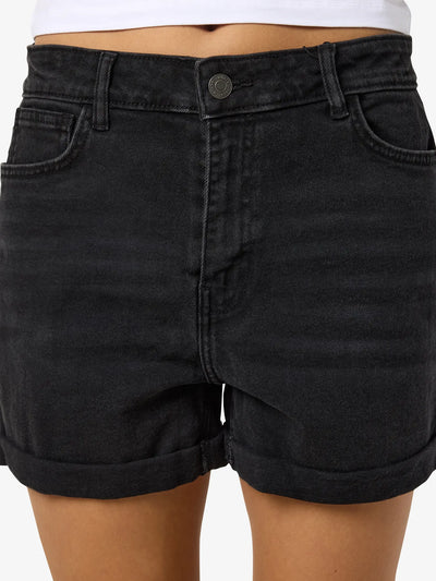 Noisy May - Shorts - Black denim - Moni HW