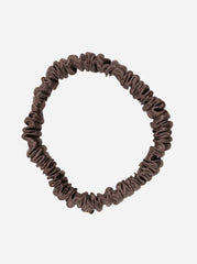 Sassy Copenhagen - 100% Silke hårelastik - Sisse Brun