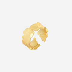 Andcopenhagen Jewelry - Ring - 18 carat gold-plated 925 sterling silver - Monica