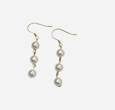 Andcopenhagen - Earrings - Freshwater pearls - Nima