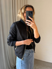 Sassy Copenhagen - Bomber jacket - Black - Nora (small in size)