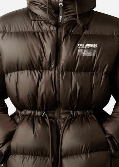 Axel Arigato - Vinterjakke - Dark Brown - Rhode Down