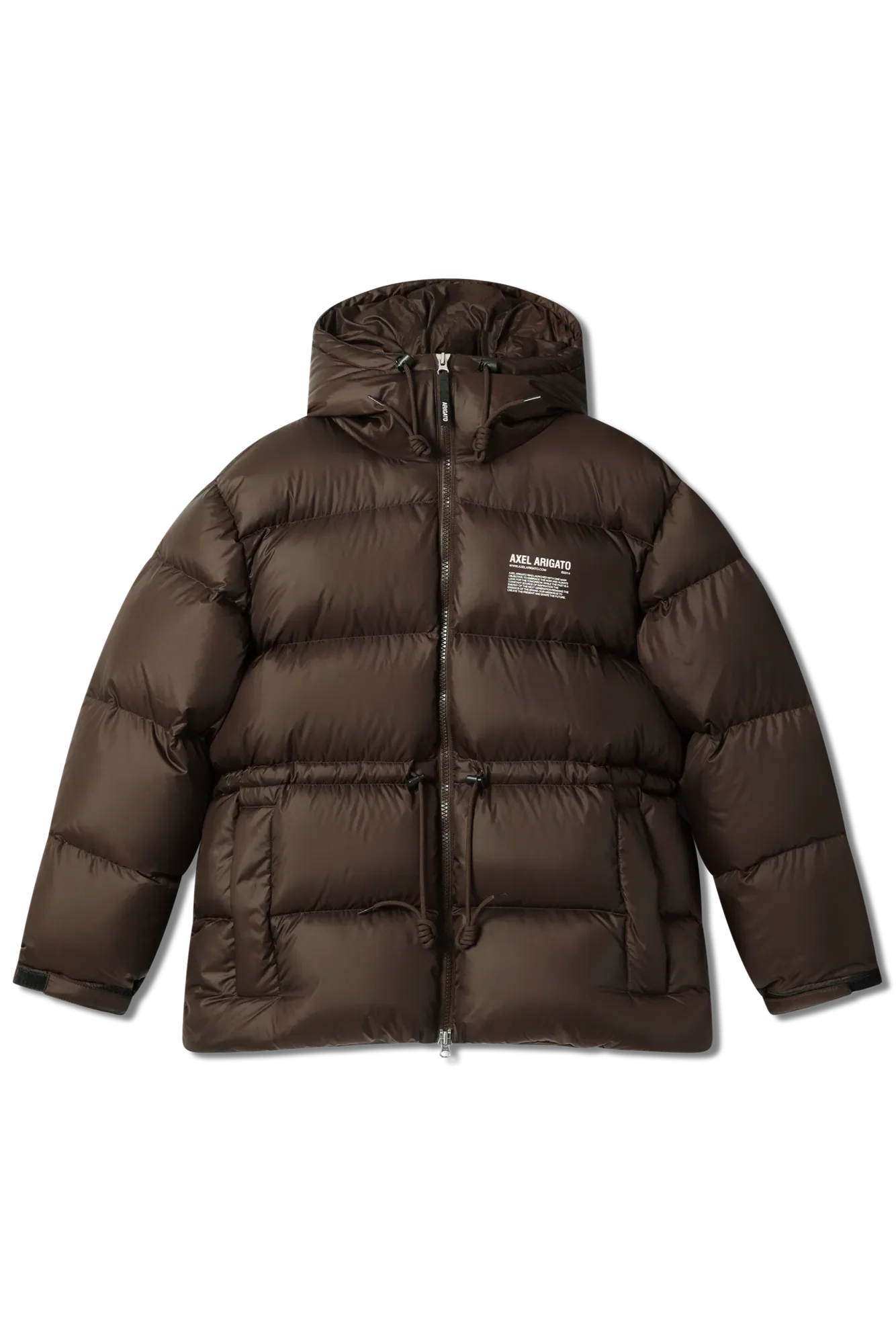 Axel Arigato - Vinterjakke - Dark Brown - Rhode Down