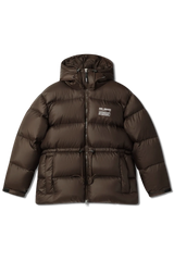 Axel Arigato - Vinterjakke - Dark Brown - Rhode Down