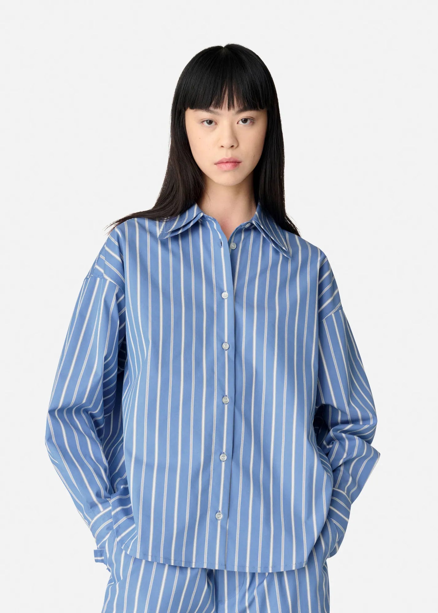Axel Arigato - Skjorte - Blue/White - Tailor