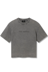 Axel Arigato - T-shirt - Steel grey - Distort