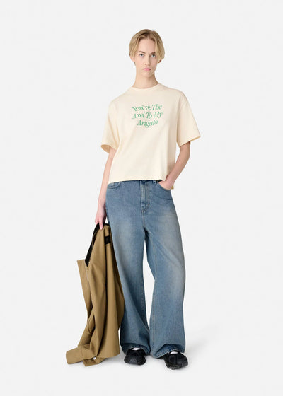 Axel Arigato - T-shirt - Pale Beige - My Axel