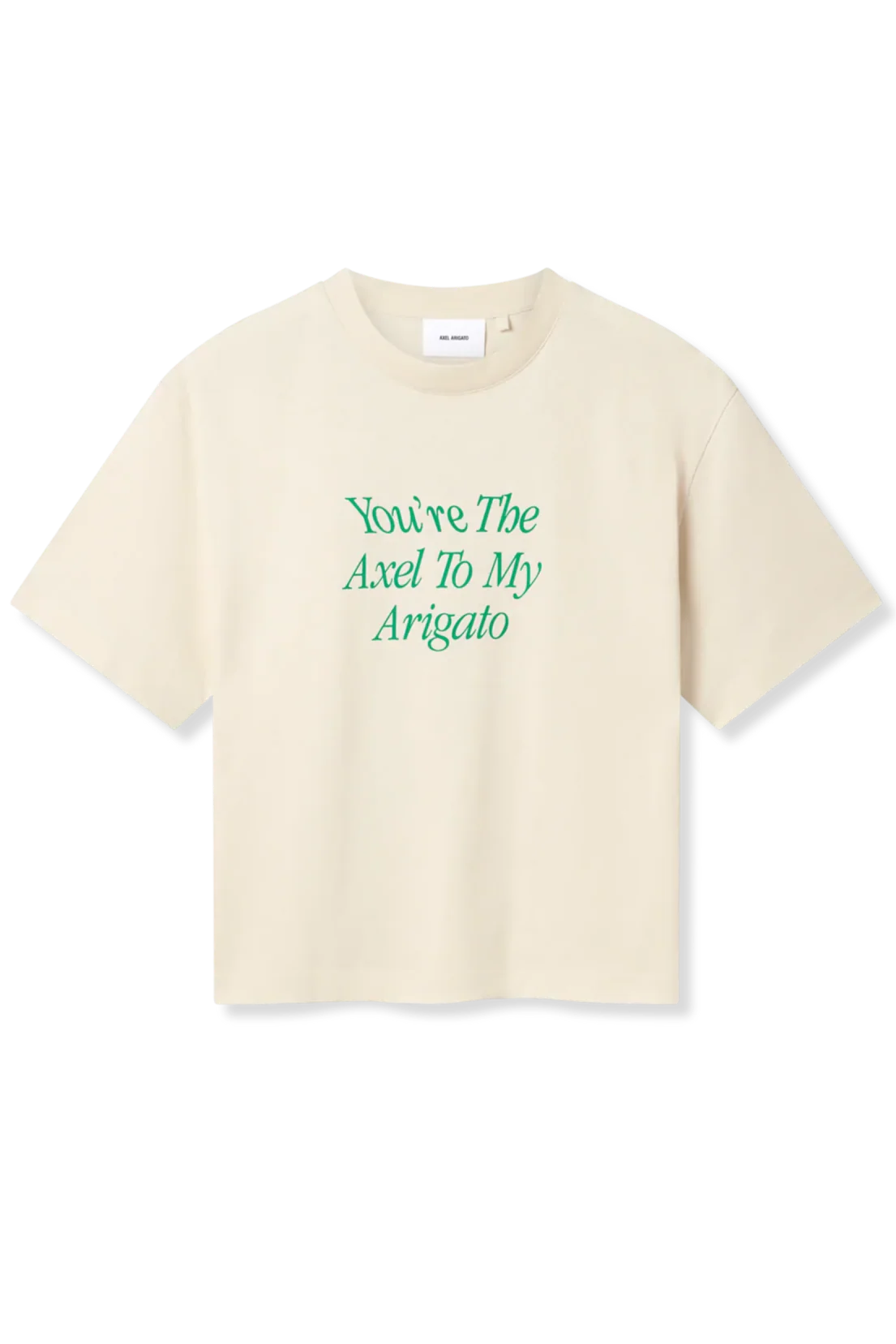 Axel Arigato - T-shirt - Pale Beige - My Axel