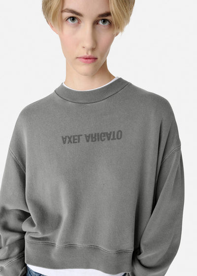 Axel Arigato - Sweatshirt - Steel Grey - Distort