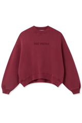 Axel Arigato - Sweatshirt - Burgudy Red - Distort