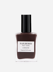 Dark brown nail polish - Hot coco - Nailberry sss