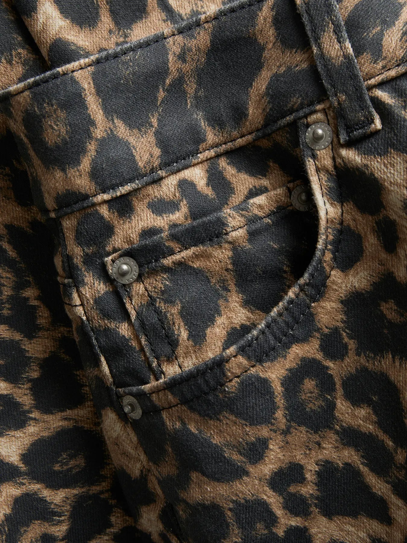 JJXX - Jeans - Leopard - Sarah Wide HW