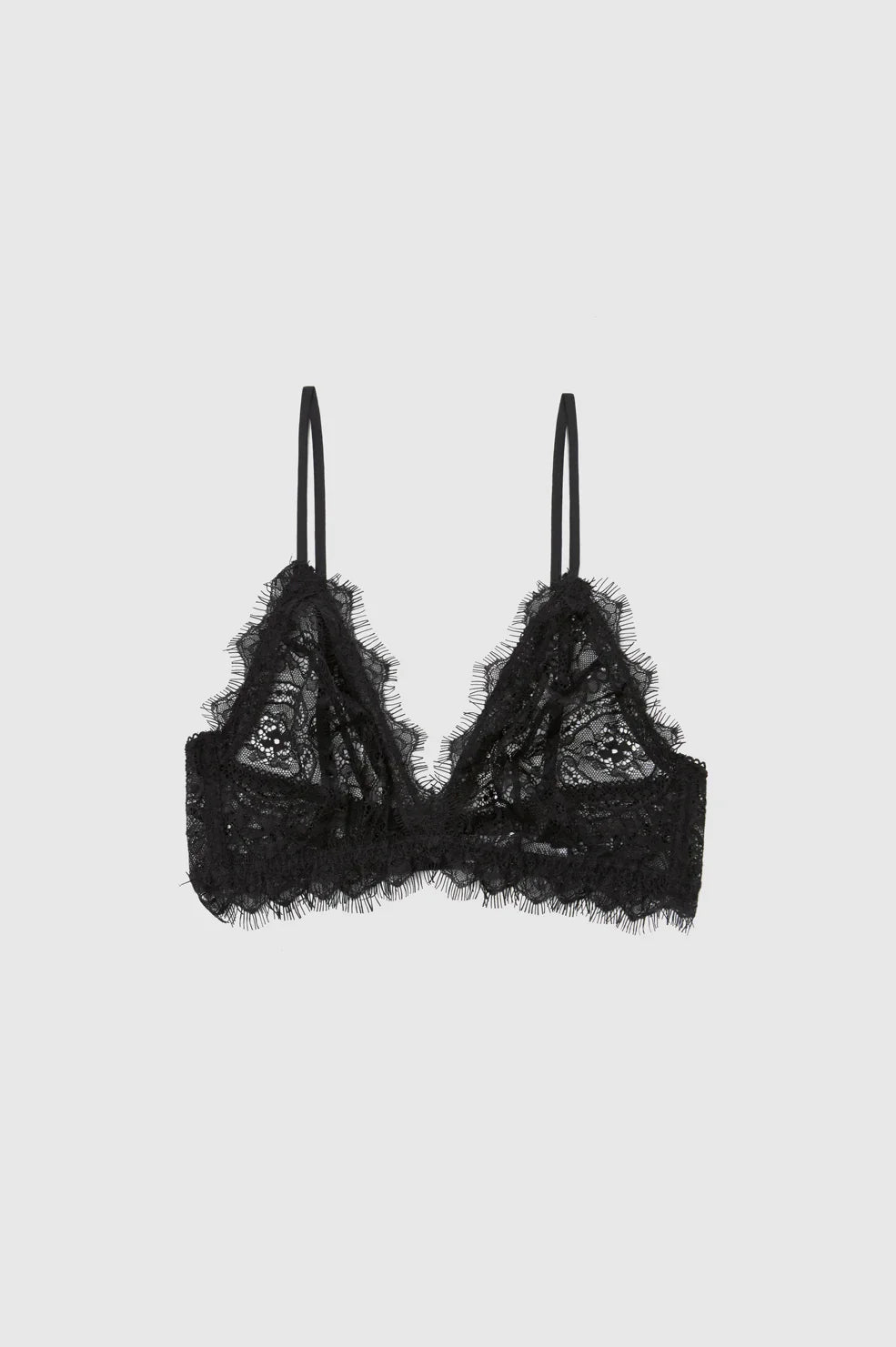 Anine Bing - Lace Bra - Sort Blonde