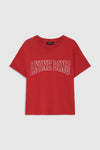 Anine Bing - T-shirt - Tango Red - Shelley Tee
