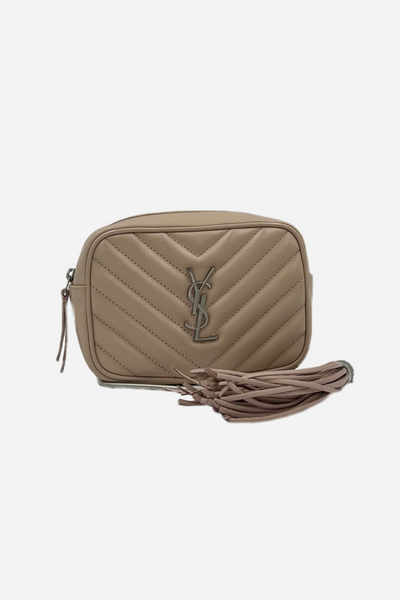 Yves Saint Laurent - lou crossbody bag - Beige - Secondhand