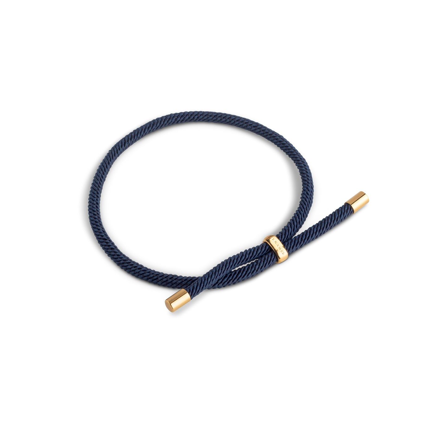 Enamel - Armbånd - Night blue - Color cord