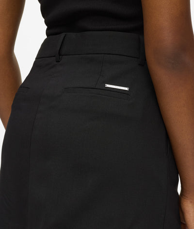 Karl Lagerfeld - Nederdel - Sort - Mini Skort