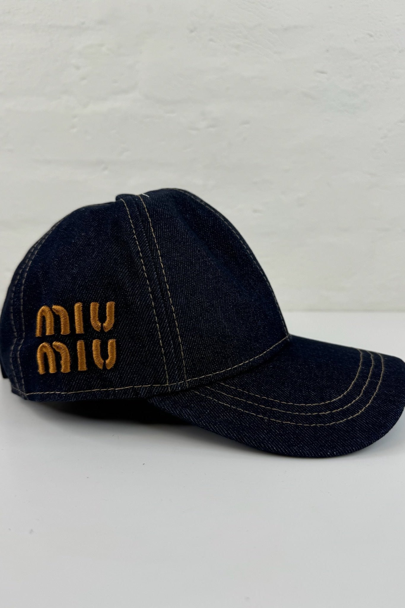 Miu Miu -  Kasket - Baseball cap denim  - Secondhand