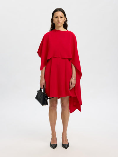 Selected Femme - Dress - Red - Leonore