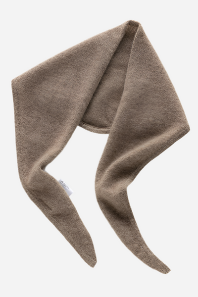 Andcopenhagen - Cashmere trinity mini tørklæde - 100% Cashmere - Dark coffee ( preorder uge 10)