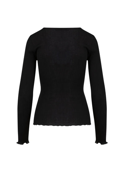 CC Heart - Bluse - Silke Sort - Poppy