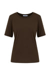 CC Heart - T-shirt - Chocolate nut - Basic regular