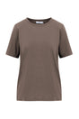 CC Heart - T-shirt - Dark mud - Basic regular