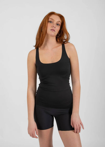 CC HEART - Two way top - Black - Vida