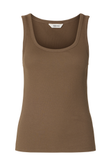 Selected Femme - Tank top - Chocolate Chip - Slwanna