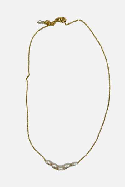 Andcopenhagen - Necklace - 18 carat gold-plated stainless steel - Cille