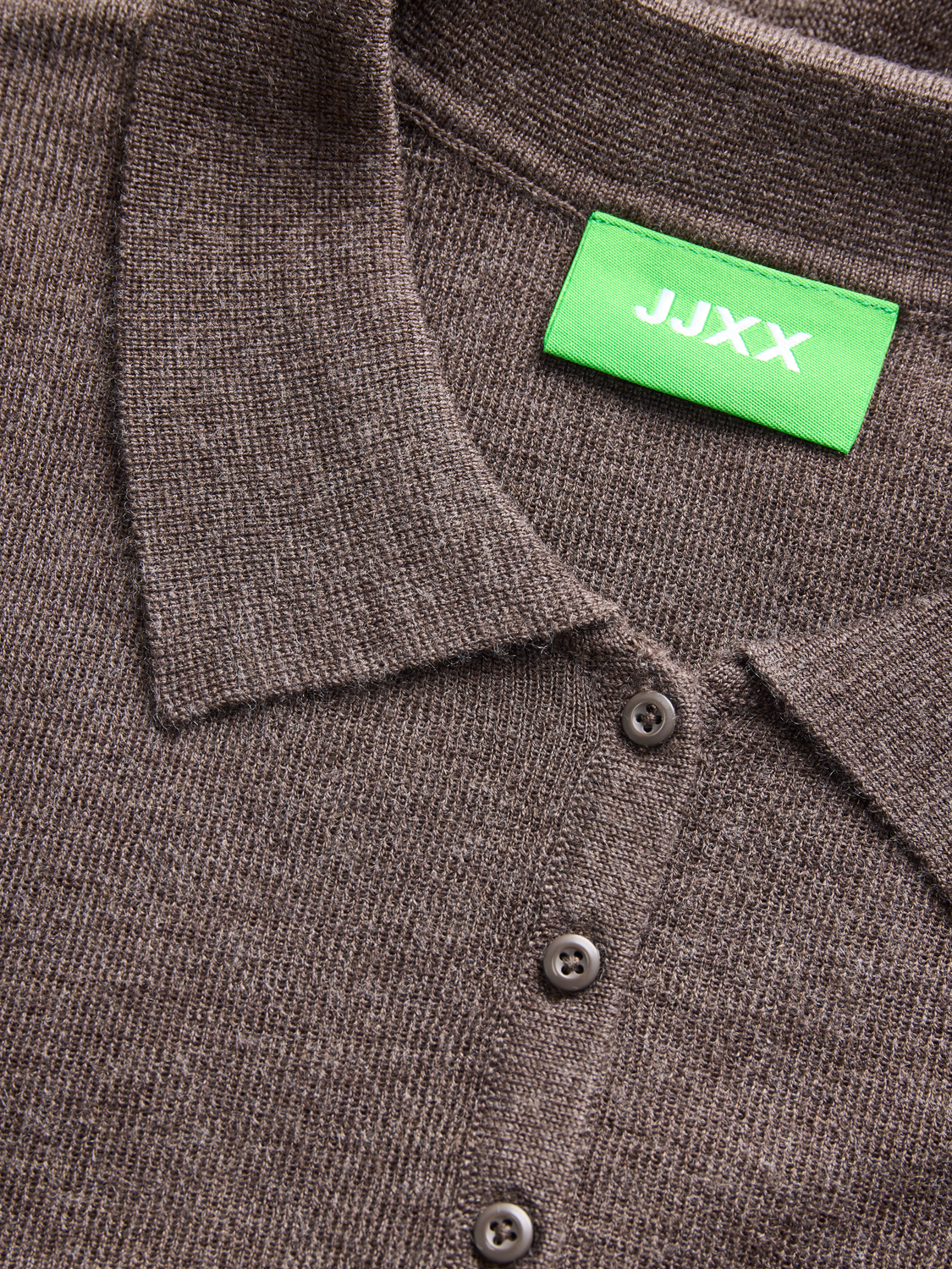 JJXX - Polo Strik - Bracken - Wren Wool Blend
