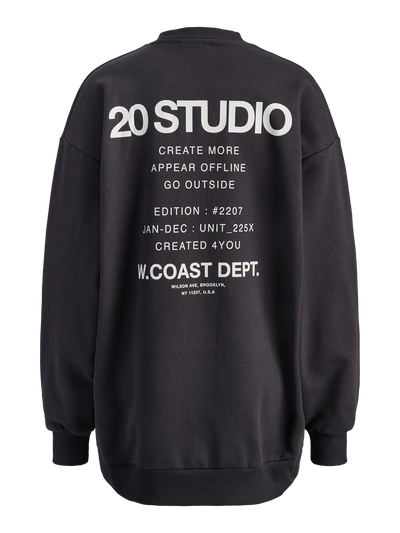 JJXX - Sweatshirt - Phantom Black - Sandra