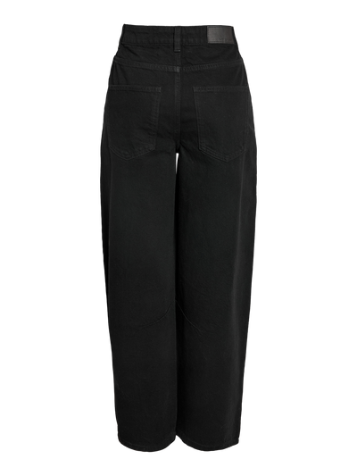 Noisy May - Barrel Jeans - Black - Hazal