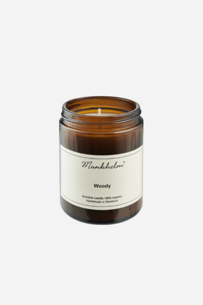 Duftlys - Woody - 180 ml. - Munkholm sss