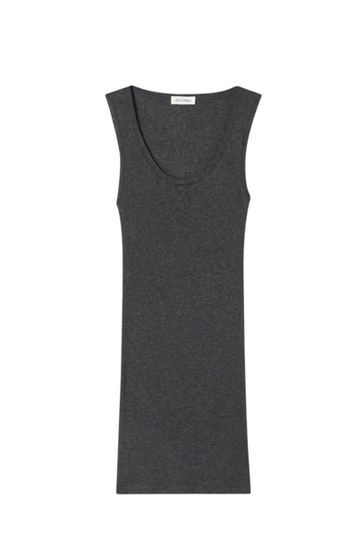 American Vintage - Tank top - Charcoal Melange - Massachusetts