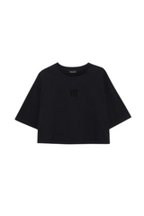 Anine Bing - T-shirt - Black - Myers Cropped
