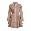 Sassy Copenhagen - Denimkjole - Brun - Ottela